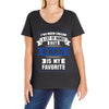 I've Been Called A Lot Of Names But Papa Is My Favorite Ladies Curvy T-Shirt