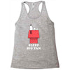 Sleep Big Fan Racerback Tank