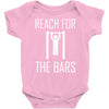 reach for the bars Baby Onesie