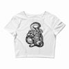 snake and tiger Crop Top