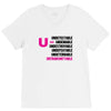 U=U Undetectable = Untransmittable V-Neck Tee
