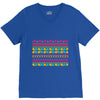 pattern overload V-Neck Tee