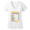 Aries Facts Women's V-Neck T-Shirt