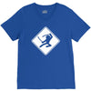 ninja crossing sign V-Neck Tee