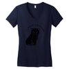i caught the mouse Women's V-Neck T-Shirt