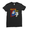 that's no moon Ladies Fitted T-Shirt