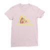 i want pizza not your opinion Ladies Fitted T-Shirt
