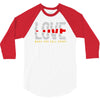 love make you fall apart 3/4 Sleeve Shirt