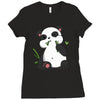 panda (2) Ladies Fitted T-Shirt