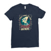 on this plane Ladies Fitted T-Shirt