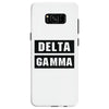 Delta Gamma Black Samsung Galaxy S8