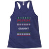 ugly christmas grammy Racerback Tank