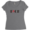 F*CK YOU! Women's Triblend Scoop T-shirt