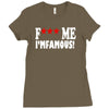 new david guetta f me i'm famous Ladies Fitted T-Shirt