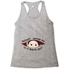 March Peeking Out Baby Boy Racerback Tank