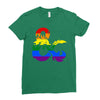 dungeons and dragons lgbtq Ladies Fitted T-Shirt