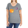 pluto hearts charon Ladies Curvy T-Shirt