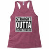 straight outta tilted towers Racerback Tank