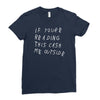 cash me outside Ladies Fitted T-Shirt