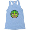 lucha libre   green Racerback Tank