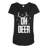 oh deer Maternity Scoop Neck T-shirt