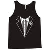 tuxedo wedding marriage prom holiday fancy dress cool geek nerd Tank Top