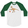 T-Rex Basketball 3/4 Sleeve Shirt