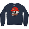 mario skull Crewneck Sweatshirt