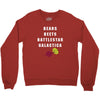 bears beets battlestar galactica Crewneck Sweatshirt