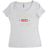 deflate deez nuts Women's Triblend Scoop T-shirt