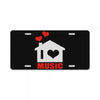 new i love house License Plate