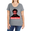 childish gambino Ladies Curvy T-Shirt