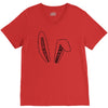 bunny ears V-Neck Tee