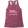 limited edition gun control Racerback Tank