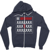 be different Zipper Hoodie