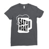 Saturday Beer Ladies Fitted T-Shirt