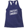 best dad in the galaxy Racerback Tank