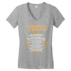 cool virgo Women's V-Neck T-Shirt