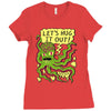 lets hug it out (2) Ladies Fitted T-Shirt