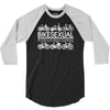 bikesexual i'll ride just about anything 3/4 Sleeve Shirt