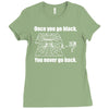 black hole Ladies Fitted T-Shirt