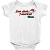 dear santa, i want it all Baby Bodysuit