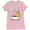 grilled cheese bath Ladies Fitted T-Shirt