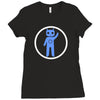 blue cid wave lock Ladies Fitted T-Shirt