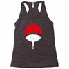uchiha clan symbol Racerback Tank