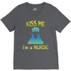 kiss a nurse V-Neck Tee