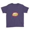 POW! Funny Explosion Cartoon Youth Tee