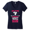 god found autism moms Women's V-Neck T-Shirt