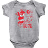 five nights at freddy's pizzeria game over Baby Bodysuit