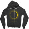 come the sun solar eclipse Zipper Hoodie
